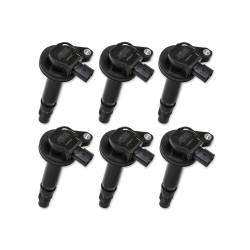 ACCEL 140061K-6 Ignition Coil for 07-16 Ford 3.5L/3.7L V6 Black 6Pc