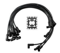 ACCEL 9011CK Plug Wire Set Extreme 9000 Black for 75-86 GM V8 HEI