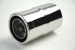 Gibson Performance Exhaust - Gibson Performance 310001 4" Inlet Power Tip Muffler Clamp-On Rolled Edge Tip - Image 1