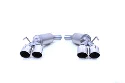Gibson Performance Exhaust - Gibson Performance 619718 Axle Back Dual Exhaust System for Aviator Explorer - Image 1