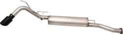 Gibson Performance Exhaust - Gibson Performance 618820B Black Elite Cat-Back Single Exhaust System - Image 1