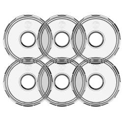 KC Hilites - KC HiLiTES 4410 Cyclone 2.0 LED Replacement Lens Clear 6-PK - Image 1