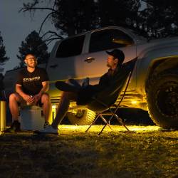 KC Hilites - KC HiLiTES 91041 Cyclone V2 LED Rock Light 6-Light System Amber 5W Flood Beam - Image 2