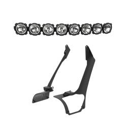 KC Hilites - KC HiLiTES 91340 50" Gravity LED Pro6 8-Light Combo System for 21+ Wrangler 4xe - Image 1