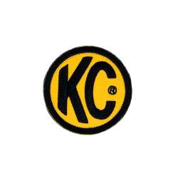 KC Hilites - KC HiLiTES 7003 Patch KC Embroidered Logo Round 2.5" - Image 1