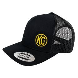 KC Hilites - KC HiLiTES 70213 Hat Curved Trucker Black KC Logo Yellow One Size for Most - Image 2