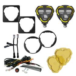 KC Hilites - KC HiLiTES 97155 Flex Era 3 LED FOG 2-LIGHT Kit for 10-24 4Runner/Tacoma/Tundra - Image 1