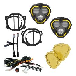 KC Hilites - KC HiLiTES 97146 Flex Era 3 LED DM SAE FOG 2-Light Master 07-23 Jeep JK/JL/JT - Image 1
