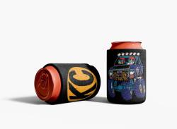 KC Hilites - KC HiLiTES 9946 KC Koozie Retro Vintage Baja Truck Black - Image 1