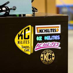 KC Hilites - KC HiLiTES 9948 KC Throwback Logos Sticker Pack - Image 2