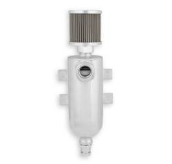 Earl's Performance - Earls Performance CT101ERL Oil CATCH CAN w/AN O-RING INLET & FILTER Silver - Image 1