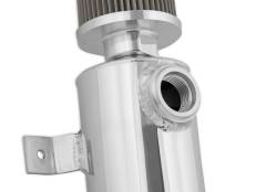 Earl's Performance - Earls Performance CT101ERL Oil CATCH CAN w/AN O-RING INLET & FILTER Silver - Image 2