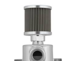 Earl's Performance - Earls Performance CT101ERL Oil CATCH CAN w/AN O-RING INLET & FILTER Silver - Image 3
