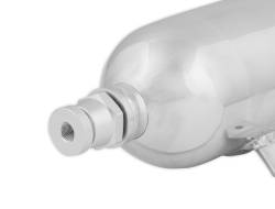 Earl's Performance - Earls Performance CT101ERL Oil CATCH CAN w/AN O-RING INLET & FILTER Silver - Image 4