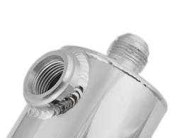 Earl's Performance - Earls Performance CT101ERL Oil CATCH CAN w/AN O-RING INLET & FILTER Silver - Image 6