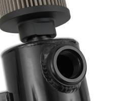 Earl's Performance - Earls Performance CT100ERL Oil CATCH CAN w/AN O-RING INLET & FILTER Black - Image 3