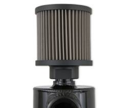 Earl's Performance - Earls Performance CT100ERL Oil CATCH CAN w/AN O-RING INLET & FILTER Black - Image 4