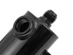 Earl's Performance - Earls Performance CT100ERL Oil CATCH CAN w/AN O-RING INLET & FILTER Black - Image 6