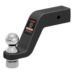CURT - CURT 45373 Loaded Forged Ball Mount w/2-5/16" Ball 2.5" Shank 20000 lbs 6" Dro - Image 1