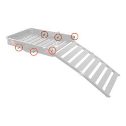 CURT - CURT 19232 Replacement Hardware for Cargo Carrier - Image 2