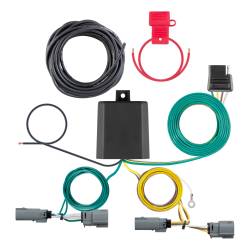 CURT - CURT 56477 Custom Wiring Harness 4-Way Flat Output Select Ford Maverick - Image 1