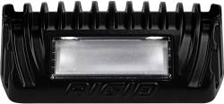 Rigid Industries - Rigid Industries 86630 1x2 65 DC LED Scene Light Amber Black Housing - Image 1