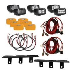 Rigid Industries - Rigid Industries 46731 Mod Bumper Triple SR-M Fog Light Kit 21+ Ford Bronco - Image 2
