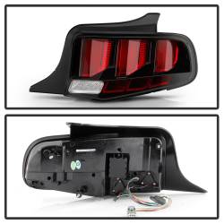 Spyder Auto - Spyder Auto 5085092 LED Taillights Black for 10-12 Ford Mustang - Image 2