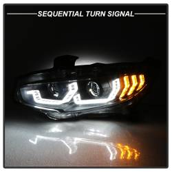 Spyder Auto - Spyder Auto 5086099 Projector Headlights for 17-20 Honda Civic - Image 5