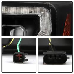 Spyder Auto - Spyder Auto 5087430 Chrome LED Headlights w/Sequential Turn Signal - Image 5