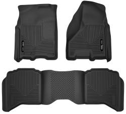 Husky Liners - Husky Liners 53608 X-act Contour Front & 2nd Seat Floor Liners - Image 1