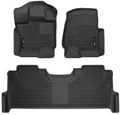 Husky Liners - Husky Liners 53388 X-act Contour Front & 2nd Seat Floor Liners - Image 1
