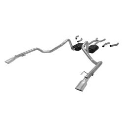 Flowmaster 17655-FM American Thunder Crossmember-Back Exhaust for 65-68 Chevy V8
