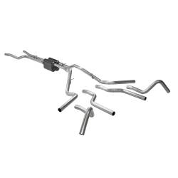 Flowmaster - Flowmaster 817934 2.5" American Thunder Cross-Back Exhaust 67-72 F100/250/350 V8 - Image 2