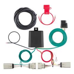 CURT - CURT 56486 Custom Wiring Harness 4-Way Flat Output Ford F150 w/LED Taillights - Image 1