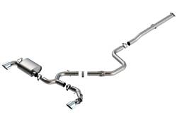 Borla - Borla 140832 ATAK Cat-Back Exhaust Single Split Rear Exit for 19-22 Veloster N - Image 1