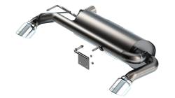 Borla - Borla 11977 S-Type Axle-Back Exhaust Single Split Rear Exit 21-26 Bronco 2.7L - Image 1