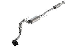 Borla - Borla 140873BC Touring Cat-Back Exhaust Truck Side Exit 21-26 Ford F150 5.0L V8 - Image 1