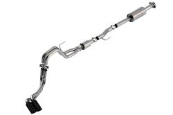 Borla - Borla 140874BC S-Type Cat-Back Exhaust Truck Side Exit 21-26 Ford F150 5.0L V8 - Image 1