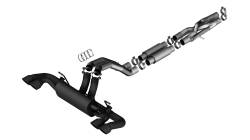 Borla - Borla 140892CB S-Type Cat-Back Exhaust Split RR Exit for 21-25 Wrangler Rub 392 - Image 1
