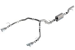 Borla - Borla 140859 S-Type Cat-Back Exhaust Dual Split Rear Exit 21-26 Chevy/GMC 6.2L - Image 1