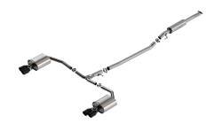 Borla - Borla 140905BC S-Type Cat-Back Exhaust Dual Split RR Exit for 21-23 Sonata N 2.5 - Image 1