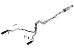 Borla - Borla 140867BC ATAK Cat-Back Exhaust Single Split Rear Exit 21-26 Ford F150 5.0 - Image 1