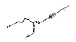 Borla - Borla 140915 ATAK Cat-Back Exhaust One Split RR Exit for 22-23 Silv/Sierra 1500 - Image 1