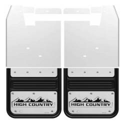 Gatorback - Gatorback GB759244 12" Rear 5/8" Offset Black Mud Flaps Silverado - Image 1