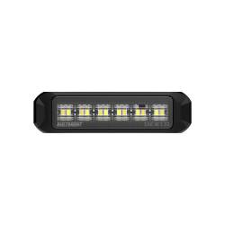 ARC Lighting - ARC Lighting BB6110B BuiltBright Work Bar Strobe 4" Surface Mount Amber/White EA - Image 1