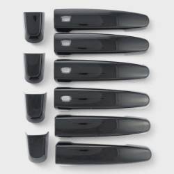 Trim Illusion - Trim Illusion DH6319BLK Front/Rear Door Handle Covers Black for Acadia/Traverse - Image 1