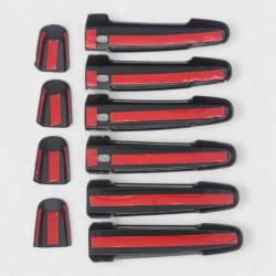 Trim Illusion - Trim Illusion DH6319BLK Front/Rear Door Handle Covers Black for Acadia/Traverse - Image 3