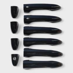 Trim Illusion - Trim Illusion DH6318BLK Front/Rear Door Handle Covers Black for Jeep Compass - Image 1