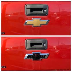 Trim Illusion - Trim Illusion CBT6721-6714BLK Centennial "Bowtie" Grille/Tailgate Emblems Black - Image 4